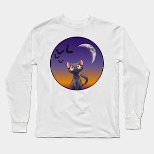 Cute autumn night Long Sleeve T-Shirt